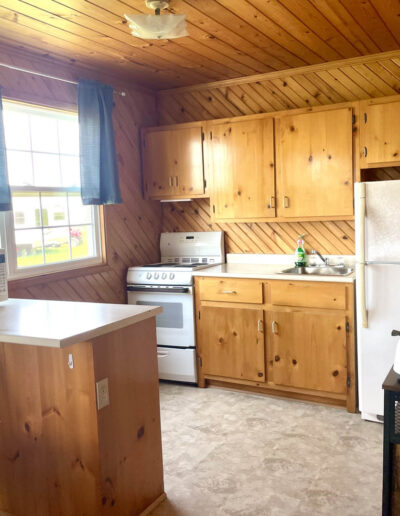 The Cottage at Nautical Retreats in Bayfield, Nova Scotia - Kitchen Area