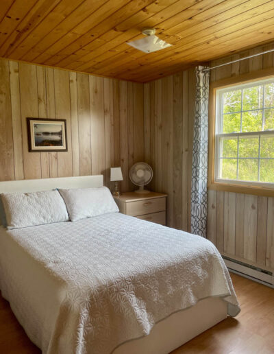 The Cottage at Nautical Retreats in Bayfield, Nova Scotia ~ Bedroom 1 (Queen Bed)